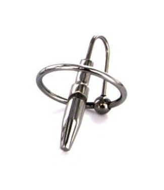 Kiotos Bizarre Shiny Penis Plug & Ring - Urethral Stimulation & Ejaculation Delay