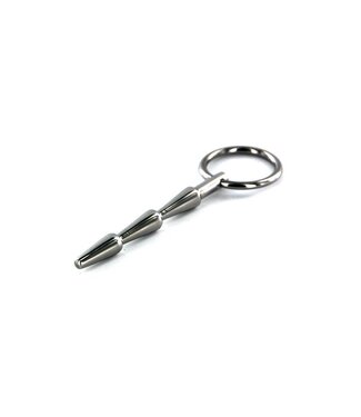 Kiotos Bizarre Triple Stainless Steel Penis Plug - Intense Urethral Stimulation