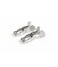 Kiotos Bizarre Comfortable Stainless Steel Nipple Clamps with Soft Balls for Secure Fit