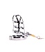 Stainless Steel Chastity Cage with Lock - Secure and Pleasure-Enhancing