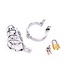 Stainless Steel Chastity Cage with Lock - Secure and Pleasure-Enhancing