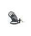 Premium Zwarte RVS Chastity Cage Voor Mannen Met Comfortabele Pasvorm
