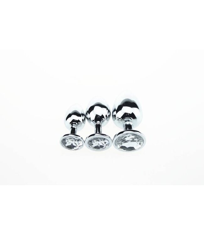Aluminium Analplug Medium 9 cm – Elegant & Komfortabel für alle Level