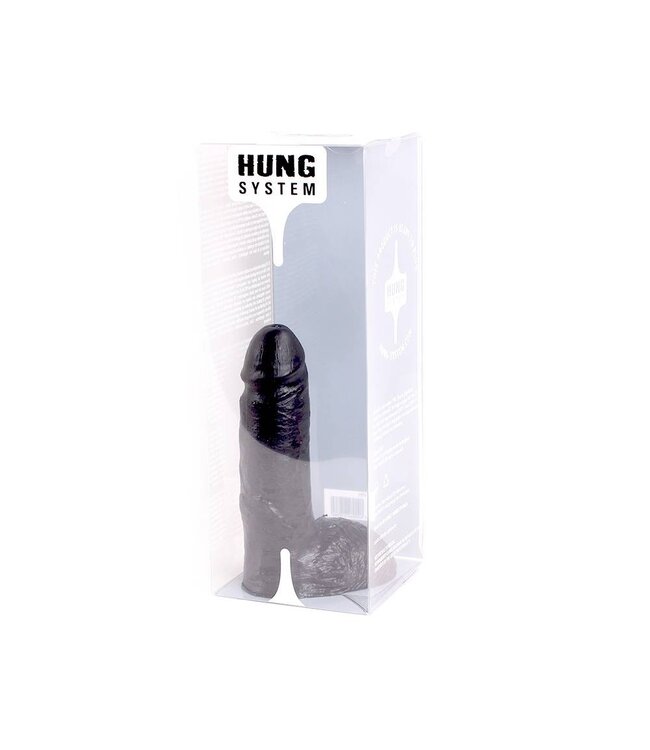 HUNG System Zelle Hung System Dildo Marcel 17 cm – vielseitig in Schwarz und Fleisch