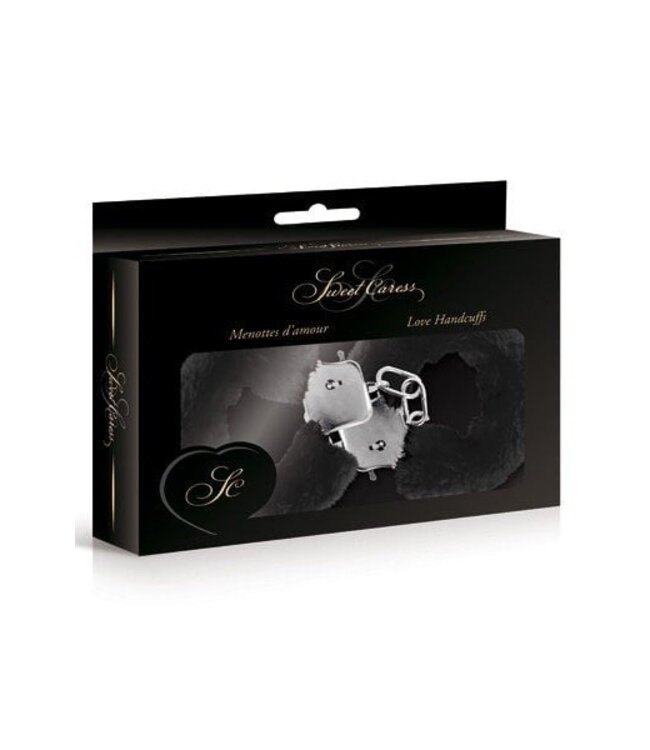 Sweet Caress Sweet Caress Metalen Handboeien Met Verwijderbaar Zacht Bont En Veiligheidsslot