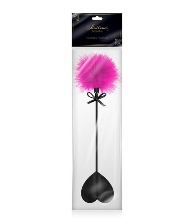 Sweet Caress Sweet Caress Pompon Zweeplint Fuchsia - Veilige Decoratieve Accessoire