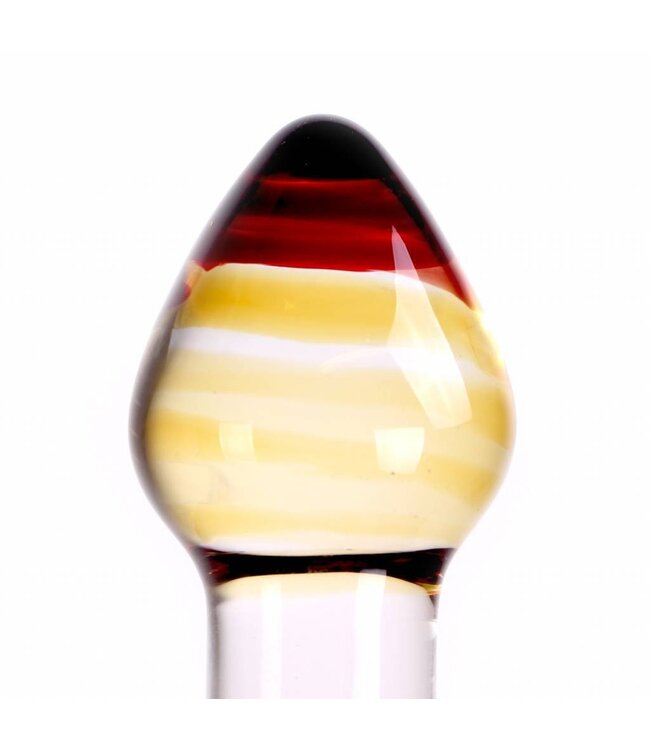 Kiotos Glass Kiotos Glass Dildo Butt Plug 8.7cm – Sensual Warm & Cold Experience