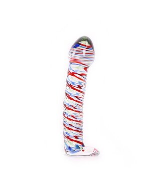 Kiotos Glass Kiotos Glass Glazen Dildo 15 cm – Handgemaakt Warm & Koud Sensatie