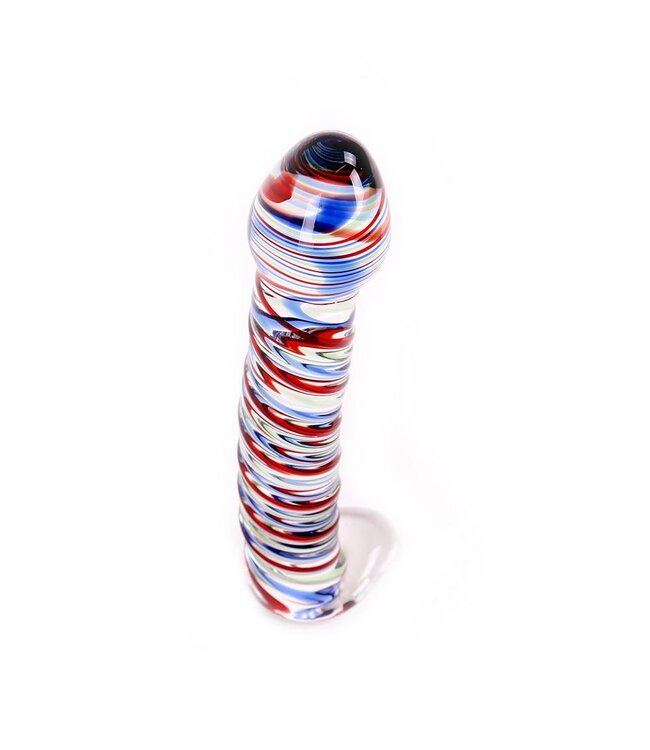 Kiotos Glass Kiotos Glass Swirl Dildo 15cm – Handmade for Hot & Cold Pleasure
