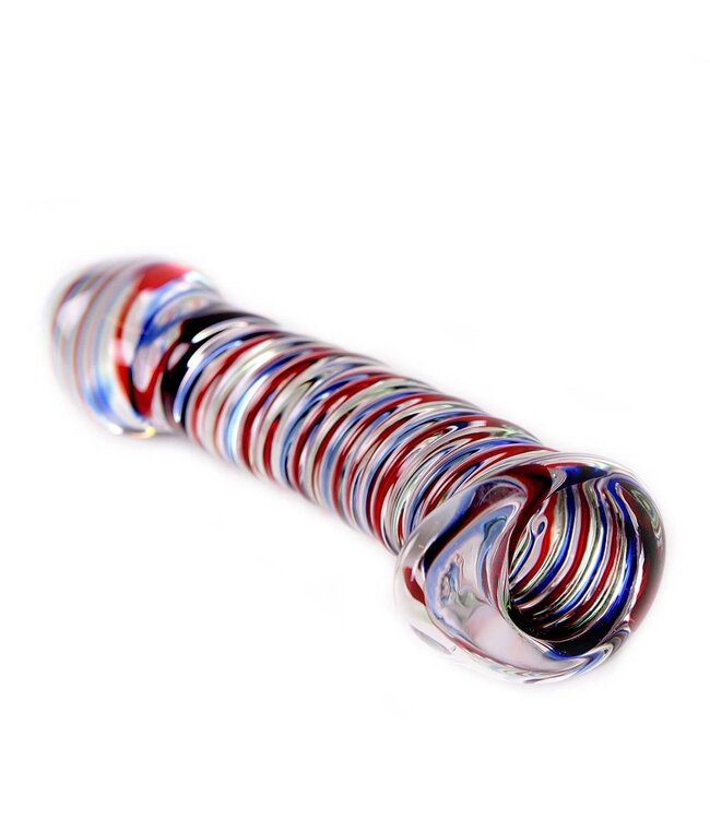 Kiotos Glass Kiotos Glass Swirl Dildo 15cm – Handmade for Hot & Cold Pleasure