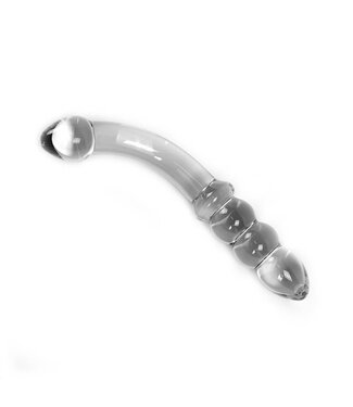 Kiotos Glass Kiotos Glass Glazen Dildo 17,5 cm Gebogen Voor Warmte- & Koudegevoel