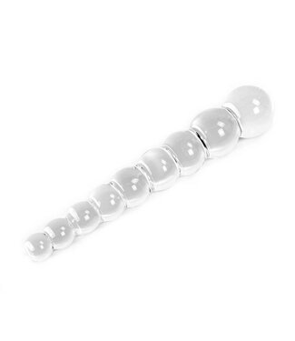 Kiotos Glass Kiotos Clear Glass Dildo 21 cm – Handmade for Hot & Cold Pleasure