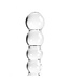 Kiotos Glass Kiotos Glasdildo mit Clear Balls 21 cm – Wärme- und Kälteeffekt Genießen