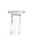 Kiotos Glass 19cm Clear Glass Dildo - Unique Shapes for Hot & Cold Pleasure