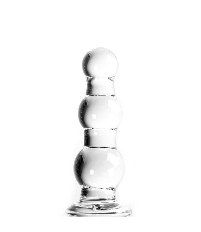 Kiotos Glass Kiotos Glasdildo Clear Twister 17,5 cm – Handgefertigter Genuss für Alle Sinne