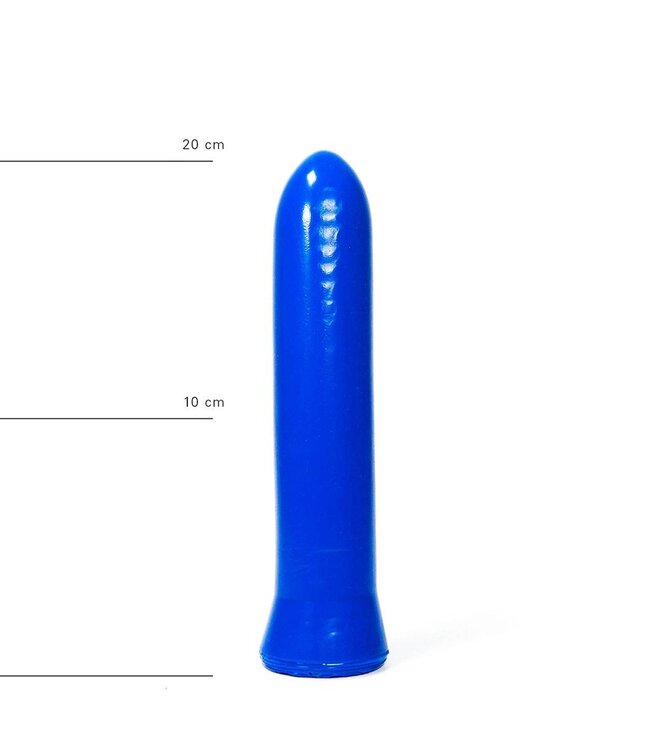 All Black All Black 22 cm Realistische Flexibele Dildo Voor Anaal en Vaginaal Gebruik