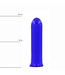 All Black All Black Buigzame Realistische Dildo 19 cm x 4,5 cm Voor Anaal En Vaginaal Gebruik