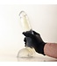 All Black Flexibele Realistische Dildo 29 cm Zwart Rood Blauw Met Eikel En Balzak