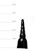 All Black Extra Lange Anaal Dildo 34cm Met Geribbelde Textuur In Zwart, Rood & Blauw