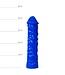 All Black Anaal Speeltje 32 cm Realistisch Met Aderstructuur In Zwart, Rood Of Blauw
