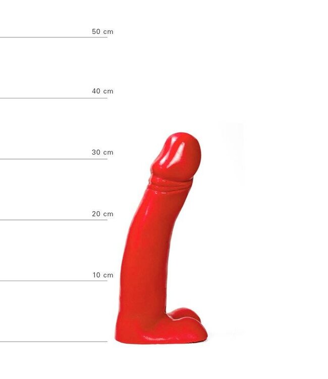 All Black Flexibele All Black Dildo 34 cm Waterdicht Met Kleurkeuze