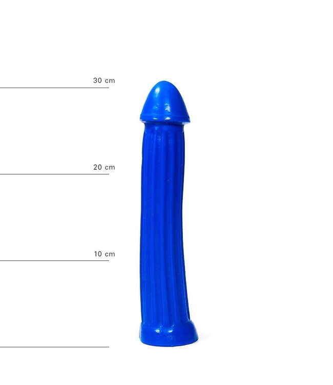 All Black Intensiver Anal-Dildo 31 cm – Realistische Form, leicht zu reinigen