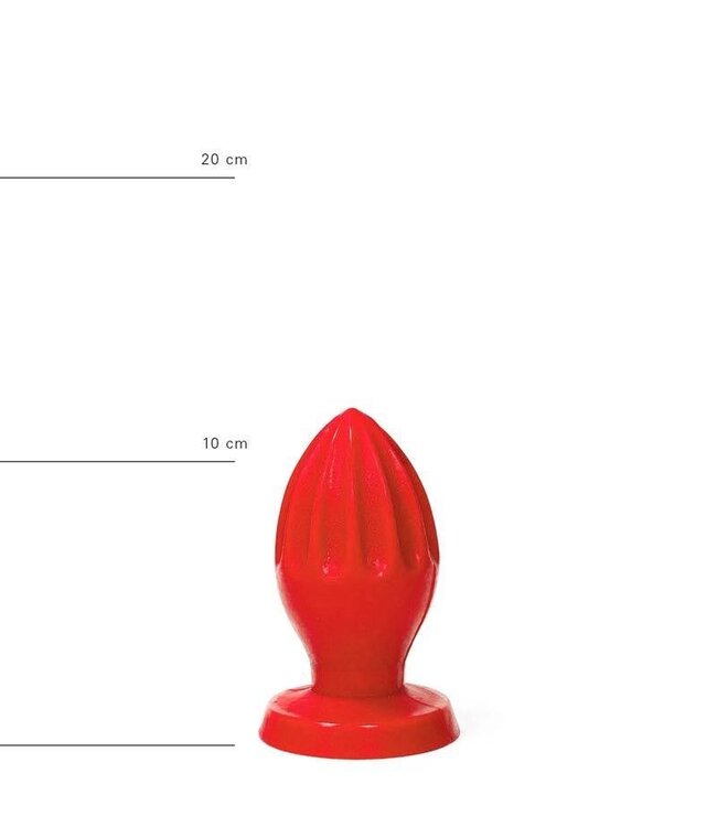 All Black Vielseitiger Buttplug 12 cm – Stimulation in Schwarz, Rot, Blau