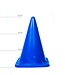 All Black XXL Kegelvormige Butt Plug 30x18 cm | Zwart, Rood & Blauw Anaaltoy