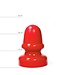 All Black Erleben Sie den All Black Buttplug 23 cm – Stilvoll in Schwarz, Rot & Blau