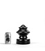 All Black All Black Giant Butt Plug 19 cm Met 14,5 cm Diameter Voor Gevorderden