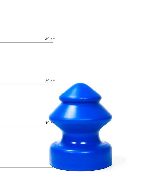 All Black All Black Giant Butt Plug 19 cm Met 14,5 cm Diameter Voor Gevorderden