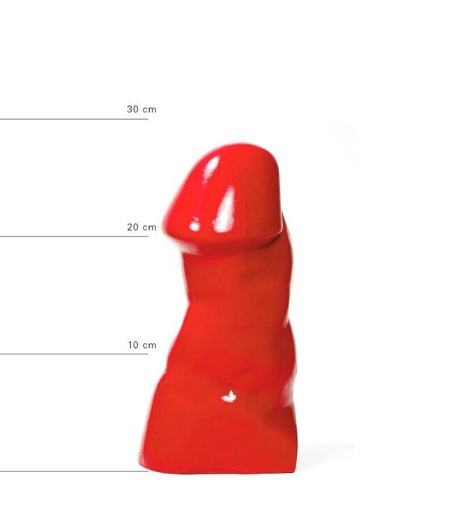 All Black Giant 25 cm All Black Dildo - Firm, Veined, for Vaginal & Anal Use