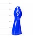 All Black Gigantischer Fisting-Dildo 32x16,5 cm – Realistisch in Schwarz, Rot, Blau