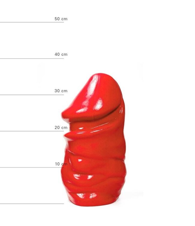 All Black Giant 32 cm Dildo - Black, Red, Blue | Wide 16.5 cm Ø for All Use