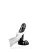 All Black Dildo 21 cm Ø 6,5 cm Voor Anaal en Vaginaal Genot in Zwart, Rood, Blauw
