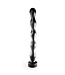 All Black 41.5 cm Anal Beads - Black, Red & Blue | Safe, Comfortable Pleasure