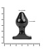 All Black Buttplug 16 cm Zacht Soepel Met 7,8 cm Diameter in Zwart, Rood en Blauw