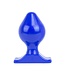 All Black Weicher Buttplug 17 cm – Schwarz, Rot & Blau, Ø 8,8 cm, ideal für Analspiel