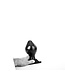 All Black Soft 17 cm Butt Plug - Black, Red & Blue, Ø 8.8 cm, Easy to Clean
