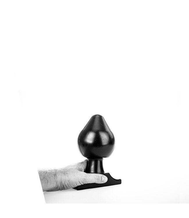 All Black Vielfältiger Buttplug 17 cm – Weich und geschmeidig in Schwarz, Rot, Blau