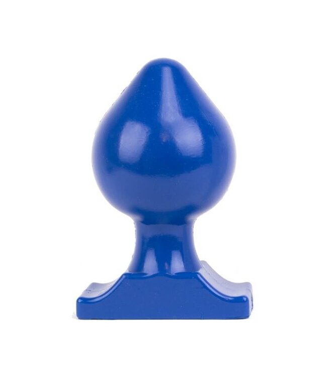 All Black Comfortabele Buttplug 22,5 cm Met 12 cm Diameter In Zwart, Rood en Blauw