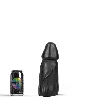 Dark Crystal Dark Crystal Anale Dildo Zwart 25 cm Hoogwaardige Flexibele XXL