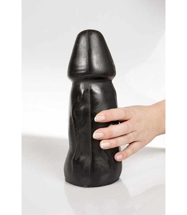 Dark Crystal Black Giant Dark Crystal Dildo 25 cm - Flexible & Waterproof Pleasure