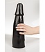 Dark Crystal Dark Crystal Zwarte Anale Dildo 33,5 cm - Flexibel XXL Vinyl