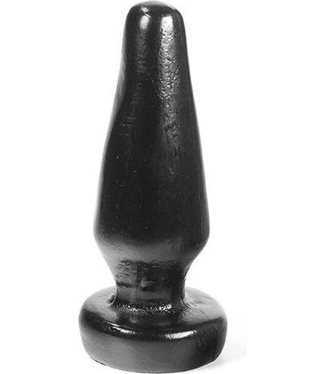 Dark Crystal Dark Crystal Flexibele Zwarte Buttplug 13 cm Waterdicht & Weekmakervrij