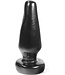 Dark Crystal Dark Crystal Black Butt Plug 13 cm - Flexible, Waterproof Pleasure