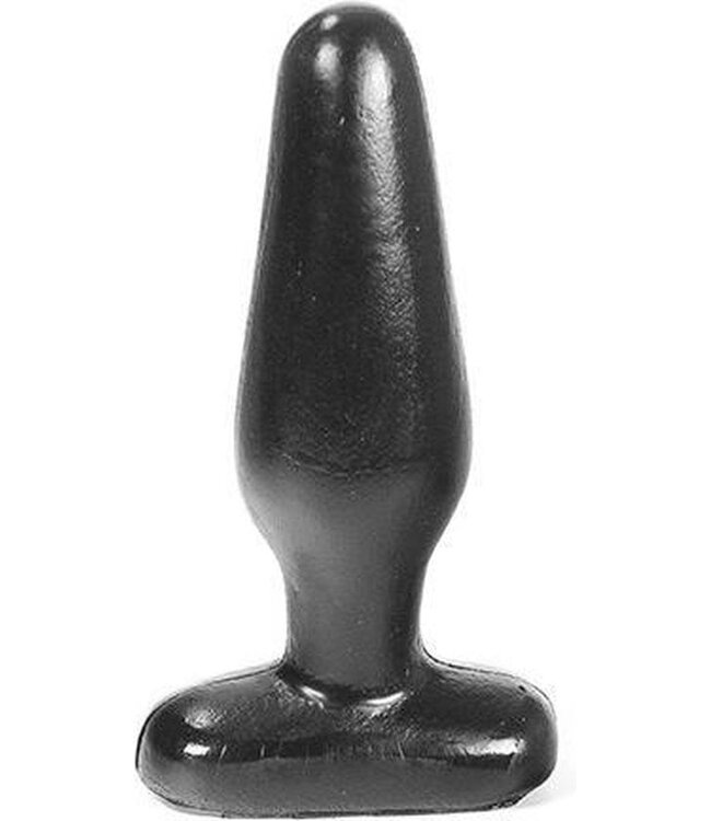 Dark Crystal Dark Crystal Flexibele Zwarte Buttplug 13,5 cm Waterdicht & Hypoallergeen