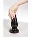 Dark Crystal Flexible Waterproof Black Butt Plug 15 cm - Dark Crystal Design