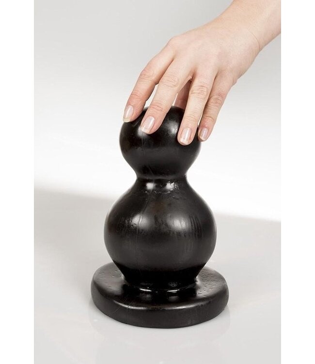 Dark Crystal Black Dark Crystal Butt Plug - 20 cm Flexible, Waterproof Pleasure Tool