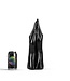 Dark Crystal Dark Crystal Black Double Fist Dildo 32cm - Flexible & Waterproof